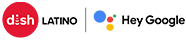 Dish y Hey Google logo